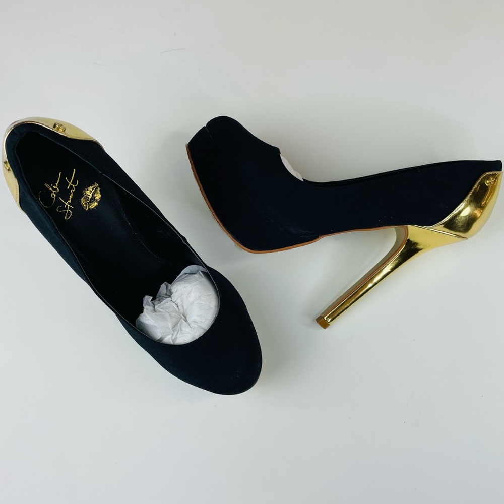 Colin Stuart Women’s Beautiful Classic Stiletto High Pump Platform Heels Size 8B